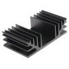 RS PRO Chladič pro Univerzální Obdélníkový Hliník 2.5kΩ/W 25 mm 50 mm 88mm