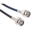 Koaxiální kabel, řada: Reverse SMA, Modrá, Černá Vnější Perfluoralkoxyalkan, Polytetrafluorethylén, A: RP-TNC Vnější, B: Koaxiální kabel, řada: Reverse SMA, Modrá, Černá Vnější Perfluoralkoxyalkan, Polytetrafluorethylén, A: RP-TNC Vnější, B: