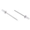 POP Nýt, Hliník, délka nýtu: 9 mm, Obyčejný Ocel Slepý, průměr nýtu: 3.2 mm POP Nýt, Hliník, délka nýtu: 9 mm, Obyčejný Ocel Slepý, průměr nýtu: 3.2 mm