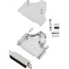 encitech MHDM35-25-DBP-K 6355-0007-03 sada D-SUB kolíkové lišty 180 ° Pólů: 25 pájecí kalíšek 1 sada