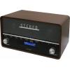 Stolní rádio Karcher DAB 4500CD, AUX, CD, USB, Bluetooth, černá, stříb...