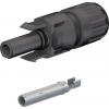 Staubli Solární konektor, řada: Cable Coupler MC4 Vnitřní Panel Přípojka 22.5A Krimpovací kabel CSA 2.5mm², 1kV Staubli Solární konektor, řada: Cable Coupler MC4 Vnitřní Panel Přípojka 22.5A Krimpovací kabel CSA 2.5mm², 1kV