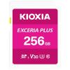 Kioxia EXCERIA PLUS paměťová karta SDXC 256 GB UHS-I, v30 Video Speed Class