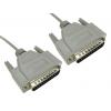 RS PRO Sériový kabel, A: Vnější délka 5 m, A: D-sub 25kolíkový, B: Vnější, B: D-sub 25kolíkový, Polyvinylchlorid