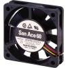 Sanyo Denki Axiální ventilátor, řada: 109P, průtok vzduchu: 14.1 cfm 1.08 W 12V dc 90 mA IP68 60 mm 60mm 15 mm Sanyo Denki Axiální ventilátor, řada: 109P, průtok vzduchu: 14.1 cfm 1.08 W 12V dc 90 mA IP68 60 mm 60mm 15 mm