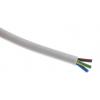 RS PRO Napájecí kabel 3žilový 100 m Polyvinylchlorid plášť, Bílá, vnější průměr: 8.7 mm OD, 500V 70 °C RS PRO Napájecí kabel 3žilový 100 m Polyvinylchlorid plášť, Bílá, vnější průměr: 8.7 mm OD, 500V 70 °C