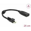 Delock 62640 Mini-DisplayPort / HDMI adaptér [1x mini DisplayPort zástrčka - 1x HDMI zásuvka] vícebarevná 0 mm