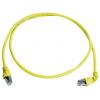 Telegärtner 100008018 RJ45 síťové kabely, propojovací kabely CAT 6A S/FTP 0.5 m žlutá samozhášecí, S průchodkou chránící proti zlomení 1 ks Telegärtner 100008018 RJ45 síťové kabely, propojovací kabely CAT 6A S/FTP 0.5 m žlutá samozhášecí, S průchodkou chránící proti zlomení 1 ks
