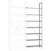 Manuflex RA3172.9006 přístavný modul regálu oddělení , (š x v x h) 1250 x 2500 x 700 mm, ocelová podlaha
