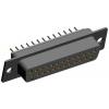 Norcomp Konektor D-Sub, řada: 772, počet kontaktů: 25, orientace těla: Rovný 2.769 mm, Průchozí otvor Vnitřní, D-SUB,