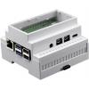 Camdenboss CBRPI-DR-4-CLR-CON SBC skříň Vhodné pro (vývojové sady): Raspberry Pi® včetně montáže na lištu bílá