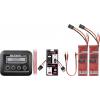 VOLTCRAFT V-CHARGE 60 Combo modelářská nabíječka, 6 A, Li-Ion, LiFePO , LiHV , Li-Pol, NiCd, NiMH, vč. 2 akumulátorů LiPo, USB nabíjecí výstup
