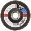 Bosch Accessories 2608607320 X571 vějířovitý brusný kotouč Průměr 125 mm Ø otvoru 22.33 mm Zrnitost 120 ocel 1 ks