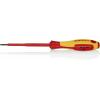 Knipex VDE VDE šroubovák pro šrouby Microstix Šířka čepele: 3 mm Délka dříku: 100 mm DIN EN 60900