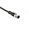 Kabel ovladače snímače, A: Vnější, A: Rovný 8, B: Volný konec, B: Neuzavřený, IPX8, IPx9K, řada: M12 Amphenol Industrial