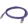 RS PRO Cat5e Ethernetové kabely, Purpurová, Polyvinylchlorid, A: RJ45 1 m Vnější, B: RJ45 Vnější RS PRO Cat5e Ethernetové kabely, Purpurová, Polyvinylchlorid, A: RJ45 1 m Vnější, B: RJ45 Vnější