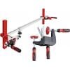 Výztuha dveřní zárubně 2x tu + 2x TFM-2K + pouzdro Bessey TU-TFM-BAG Rozpětí (max.):1010 mm Délka vyložení:70 mm Výztuha dveřní zárubně 2x tu + 2x TFM-2K + pouzdro Bessey TU-TFM-BAG Rozpětí (max.):1010 mm Délka vyložení:70 mm