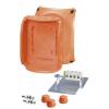 HENSEL Rozvodná skříň Polykarbonát Oranžová 155 mm 92mm řada FK 5 IP66, IP65 IEC 60754-2 210 mm HENSEL Rozvodná skříň Polykarbonát Oranžová 155 mm 92mm řada FK 5 IP66, IP65 IEC 60754-2 210 mm
