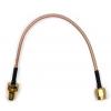 Mueller Electric BU-4150031006 koaxiální kabel SMA zásuvka SMA zástrčka 0.15 m transparentní 1 ks Mueller Electric BU-4150031006 koaxiální kabel SMA zásuvka SMA zástrčka 0.15 m transparentní 1 ks
