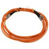 RS PRO Optický kabel 3 mm 2žilový 3 m Nízko dýmivý bezhalogenový plášť, Oranžová RS PRO Optický kabel 3 mm 2žilový 3 m Nízko dýmivý bezhalogenový plášť, Oranžová