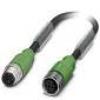 Phoenix Contact SAC-3P-M12MS/ 3,0-PUR/M12FS SH připojovací kabel pro senzory - aktory, 1500839, piny: 3, 3.00 m, 1 ks Phoenix Contact SAC-3P-M12MS/ 3,0-PUR/M12FS SH připojovací kabel pro senzory - aktory, 1500839, piny: 3, 3.00 m, 1 ks