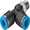 Festo Nasunovací armatura R 1/8 in 8 mm, Polybutylentereftalát, Vysoce legovaná nerezová ocel, Nitrilová pryž, Festo Nasunovací armatura R 1/8 in 8 mm, Polybutylentereftalát, Vysoce legovaná nerezová ocel, Nitrilová pryž,