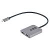 StarTech.com Adaptér, Thunderbolt 3, počet zobrazení: 2, 3840 x 2160 pixel, video připojení: HDMI, standard: USB typu C StarTech.com Adaptér, Thunderbolt 3, počet zobrazení: 2, 3840 x 2160 pixel, video připojení: HDMI, standard: USB typu C