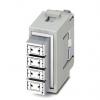 Phoenix Contact Modul napájecího konektoru pro vysoké zatížení 5A Vnitřní HC-M-08-GBIT 8 Phoenix Contact Modul napájecího konektoru pro vysoké zatížení 5A Vnitřní HC-M-08-GBIT 8