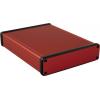 Hliníkové pouzdro 1455 Hammond Electronics 160 x 125 x 30.5 , červená