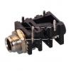 Zásuvka Jack 6,3 mm ACJM-MHOM, panelová, mono, s vypínačem Zásuvka Jack 6,3 mm ACJM-MHOM, panelová, mono, s vypínačem
