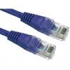 RS PRO Cat5e Ethernetové kabely, Purpurová, Polyvinylchlorid, A: RJ45, 300V 2 m Vnější, B: RJ45 Vnější, typ pláště: UTP