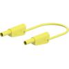 Stäubli SLK-4N-F25 měřicí kabel 50 cm žlutá 1 ks Stäubli SLK-4N-F25 měřicí kabel 50 cm žlutá 1 ks