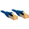 LINDY 47276 RJ45 síťové kabely, propojovací kabely CAT 6 S/FTP 0.50 m modrá 1 ks LINDY 47276 RJ45 síťové kabely, propojovací kabely CAT 6 S/FTP 0.50 m modrá 1 ks
