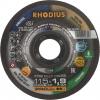 Rhodius XT70 207437 řezný kotouč rovný 125 mm 1 ks nerezová ocel, ocel