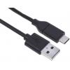 RS PRO Kabel USB do zásuvky IC Vnější, A: USB typu A, 2 m Vnější, Černá, B: USB typu C