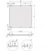 nVent SCHROFF Regálový panel 19in Přední panel, Hliník 3 U x 84 HP 426.4mm nVent SCHROFF Regálový panel 19in Přední panel, Hliník 3 U x 84 HP 426.4mm