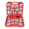 Násadkové klíče na olejové filtry SIXTOL MECHANIC OIL WRENCH 23ks 1/2"