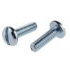 RS PRO Šroub s nízkou půlkulovou hlavou Drážka, Lesklý zinek, Ocel hlavice Kónická 20 mm