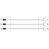kabel Phoenix 1519781 M12 M8 SAC-3P-M12MS-M 8SIFS Phoenix Contact Množství: 1 ks