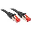 LINDY 47781 RJ45 síťové kabely, propojovací kabely CAT 6 S/FTP 5.00 m černá 1 ks LINDY 47781 RJ45 síťové kabely, propojovací kabely CAT 6 S/FTP 5.00 m černá 1 ks