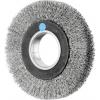 PFERD TOOLS Kulatý kartáč široký, neopft RBU Ø 150 x 25 mm variabilní otvor z nerezové oceli Ø 0,30 pro stojan s broušením 1 POS RBU 15025/AK32-2 INOX 0,30