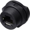 TRU COMPONENTS TC-E13T-FR6-PPF, TC-13543664, zásuvkový modul RJ45, CAT 6A, piny:8, 1 ks TRU COMPONENTS TC-E13T-FR6-PPF, TC-13543664, zásuvkový modul RJ45, CAT 6A, piny:8, 1 ks
