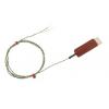 Termočlánek s gumovou záplatou 2 m kabel typ K Silikonová pryž 2 m sonda, -50 °C 40 x 13 x 5 mm na 150 °C IEC, RoHS Termočlánek s gumovou záplatou 2 m kabel typ K Silikonová pryž 2 m sonda, -50 °C 40 x 13 x 5 mm na 150 °C IEC, RoHS