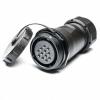 Kulatý konektor, počet kontaktů: 12, Kabel RS PRO, pohlaví kontaktu: Vnitřní, orientace těla: Rovný Zásuvka, řada: SP29
