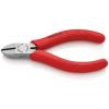 Boční řezačka, celková délka: 110mm, Plastem potažený S kuželkou, Plastové kapacita řezání 3 mm, číslo modelu: Knipex