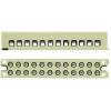 Multipin terminal strip, Single- and multi-pole terminal strip, Rated cross-section: 2,5 mm², Screw connection, Direct mounting MK 3/3/E 7906120000 Multipin terminal strip, Single- and multi-pole terminal strip, Rated cross-section: 2,5 mm², Screw connection, Direct mounting MK 3/3/E 7906120000