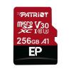 Paměťová karta Patriot microSDXC 256 GB, UHS-I U3, V30 + adaptér