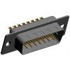 Norcomp Konektor D-Sub, počet kontaktů: 15, orientace těla: Rovný 2.769 mm, Kabel Vnější, D-SUB, 500.0 V
