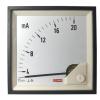 Analogový panelový ampérmetr, výška výřezu: 92 mm DC, šířka výřezu: 92 mm, přesnost měřicího přístroje: 1 % Pohyblivá Analogový panelový ampérmetr, výška výřezu: 92 mm DC, šířka výřezu: 92 mm, přesnost měřicího přístroje: 1 % Pohyblivá
