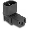 Delock 80472 síťový adaptér IEC zástrčka C14 10 A - IEC C13 zásuvka 10 A černá 0 mm 1 ks Bag Delock 80472 síťový adaptér IEC zástrčka C14 10 A - IEC C13 zásuvka 10 A černá 0 mm 1 ks Bag